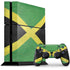 Jamaica Flag Distressed PlayStation PS4 Skins